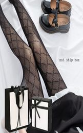 Womens Classic Stockings Fashion Letter Pattern Socks Ins Hosiery Sexy Women039s Leggings High Quality Tights1391597