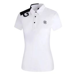 Shirts New Women's Golf Tshirt Summer Fashion Sports Golf Apparel Short Sleeve Shirts Quick Dry Breathable Polo Shirts for Ladies