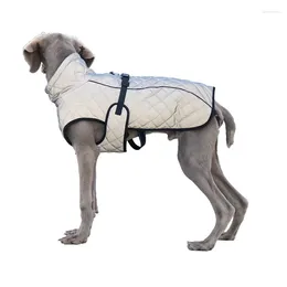 Dog Apparel Abrigo Perro Pet Windcheater Body Reflective Shell Jacket Waterproof Warm Vest