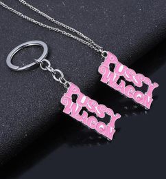 Keychains Pussy Waggon Pink Keychain For Women High Quality Kill Bill Key Chains Fashion Accessories Jewelry5705958