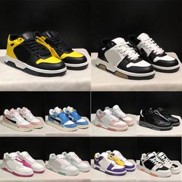 2024 NEW Out Of Office Sneaker Casual Designer Shoes Fashion Women Mens Midtop Sponge Pink Light Grey Black White Low Tops Panda OOO For Walking Platform Trainers 36-45