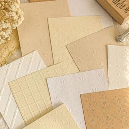 Craft Pcs School Card Textured Special Decor Materials Making Junk Vintage 10 Scrapbooking Paper Background Journal