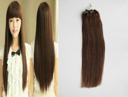 Micro Bead Extensions 100G Straight Micro Loop Human Hair Extensions 1gStand 16quot 18quot 20quot 22quot 24quot 26quot4346107