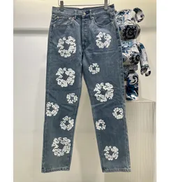Men's Plus Size Pants 2024ss Unwashed Selvedge Mens Raw Denim Jeans Indigo Small Quantity Wholesale Price Japanese Style Cotton Japan RED 54e6