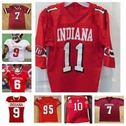 Customise Indiana Hoosiers Football Jersey College Tayven Jackson any name any number Dexter Williams II Nick Westbrook Donavan Hale Whop Philyor Peyton Ramsey