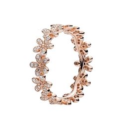 Pandoras Ring Designer Jewellery For Women Original Quality Band Rings Band Rings 925 Rose Gold Fit Thin Stackable Party Round Women Jewellery Drop