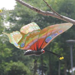 Garden Decorations 60CM Large Simulation Butterfly Plastic Hanging Outdoor Christmas Decoration