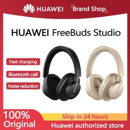 Earphones Huawei Freebuds Studio Overear Wireless Bluetooth Headphone TWS HIFI ANC Headset with Mic Earbuds Aduio Earphone