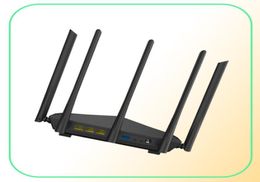 Epacket Tenda AC11 AC1200 Wifi Router Gigabit 24G 50GHz DualBand 1167Mbps Wireless Router Repeater with 5 High Gain Antennas2375413572