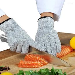 Disposable Gloves Cut-resistant Wire Kitchen Stab Stainless 1 Metal Mesh Steel Cut Resistant Pair Butcher Anti-cut Safety Proof