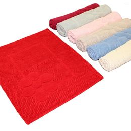 Towel Cotton Bathmats Luxury Soft Bathmat Different Colours 50x60CM (20x24") Washable Bath Mat