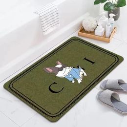 Carpets rug Designer rug Absorbent diatom household bathroom floor mat bathroom nonslip carpet