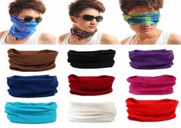 5Pcs Outdoor Sports Dust Proof Anti UV Face Cover Scarf Neck Gaiter Headband Stop The Flying Spit Respirator for Summer2213805