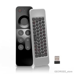 Cell Phone Keyboards 2.4G Wireless Voice Air Mouse Remote Controller Mini Keyboard For Android TV BOX / Windows / Linux Gyroscope Remote