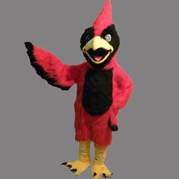 Costumes 2018 High quality Adult size Red Birds mascot plush birds custom fancy costume kit mascotte theme fancy dress carniva costume