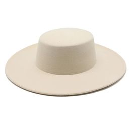 Bowler hat Women's cap hats for men fedoras fashion fedoras felt panama chapel beach elegant Wedding picture hat fascinator 240103