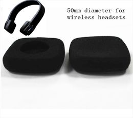 4pcs 50mm foam ear pad earpads headset ear cushions sponge pads cover 5cm for Jaybird wireless headphones1923609