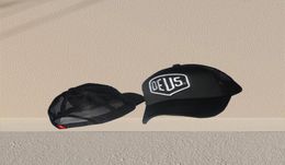 Deus Ex Machina Baylands Trucker Cap black Mototcycles hats mesh baseball cap casquette Strapback caps8665997