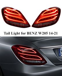 Tail Lamp for BENZ C Class W205 LED Turn Signal Light 2014-2021 Rear Running Reverse Brake Taillight Car Styling