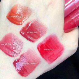 Lip Gloss Moisturising Liquid Lipstick Sexy Red Tint Sparkling Juice Mirror Water Korean Cosmetics