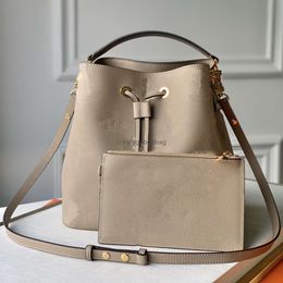 7A Top Quality Designer bags Womens Genuine Leather Shoulder bags embossing totes Handbag Purse Crossbody Bag bucket bag Handbags Tote bag Wallets with
