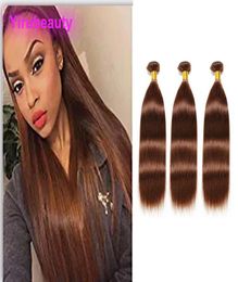 Brazilian Virgin Hair Extensions 4 Pure Color 3 Bundles Silky Straight 100 Human Hair Wefts 4 Color 1028inch1223808