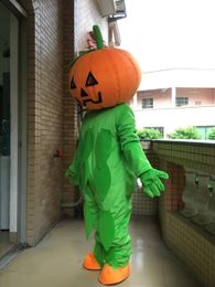 Costumes High Quality Halloween Pumpkin Decor mascot costume for adults free shipping