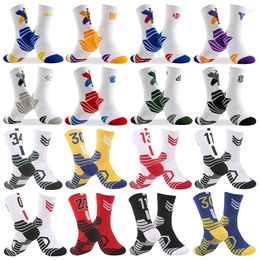 Men's Socks Professional Basketball Sports Outdoor Bicycle Mountaineering Running Quick Drying Breathable Adult Anti Slip