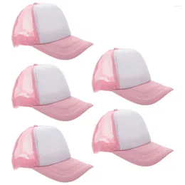 Ball Caps Sublimated Baseball Cap DIY Blank Hat Sublimation Hats Heat Transfer For Mesh