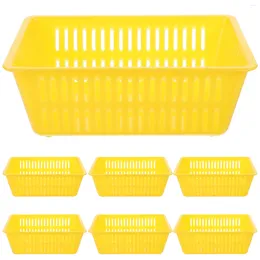 Dinnerware Sets Coin Basket Multipurpose Sundry Container Desktop Decorative Plastic Baskets Storage Woven