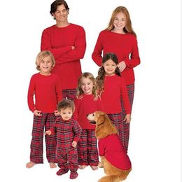 Outfits Family Matching Outfits Christmas Mother and Daughter Clothes Father Son Match Cotton Pajamas Boys girls Sets women ladies men Hom