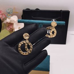 New Design Diamond Earrings for Woman Charm Earrings Gift Fashion Jewellery Supply