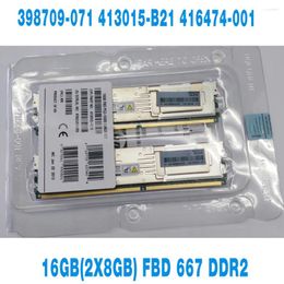 1/pcs For 16GB(2X8GB) FBD 667 DDR2 Server Memory 398709-071 413015-B21 416474-001