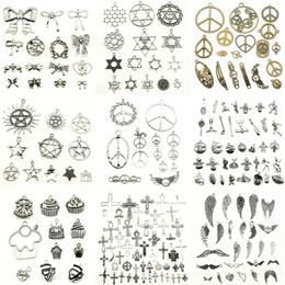 Pendant Necklaces Mix Culture Charms For Jewellery Making Men Accessories Supplies