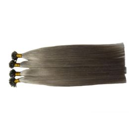 Prebonded U Tip Remy Human Hair Extension Pure Colour Straight Hair UTip Human Hair Extension 200g1367729