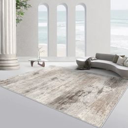 Zagęszczone krótkie pluszowe dywany do dekoracji salonu sypialnia dywan nordycki maty podłogowe na dużą powierzchnię dywaniki gęstwy pluszowe 240103