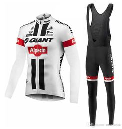 New Arrival mens cycling Long Sleeve Jersey bib pants sets ropa ciclismo cycling clothing bicycle wear Men039s Comfortabl2385168717