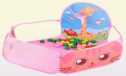 Tents And Shelters Portable Baby Playpen Outdoor Indoor Ball Pool Play Tent Kids Safe Foldable Playpens Game Of Balls For Gifts4659711