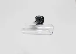 Storage Bottles 100pcs Empty High Grade Plastic Lipstick Tube Black Bottom And Transparent Cover DIY Inner Cup Dia 12mm