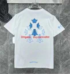 Buy Men's T-shirts Luxury Fashion t Shirt for sale Ch Brand Chromes Tees Designer Women Sanskrit Couple T-shirt Sweatshirt Horseshoe Flower Heart 6A0I