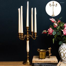 Candle Holders Dining Home Display Votive Nordic Restaurant Stand Mobile Chandelier Bougeoir Table Centrepieces