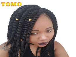 TOMO Hair Synthetic Crochet Braids For Woman 12 18Inch 12RootsPack Ombre Senegalese Crotchet Hair Extensions6246330