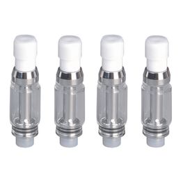 2024 TH205 TH215 TH220 Atomizer 1.5ml 2.0ml Glass Tank Disposable Cartridge Ceramic Tip Coil for Thick Oil fit M3 M6T 510 Thread Battery