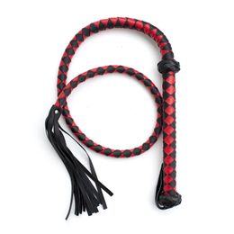 15m Long Bdsm Whip PU Leather Bondage Fetish Spanking Flogger Horse Sex Toys For Couples Women Accessoire 240102