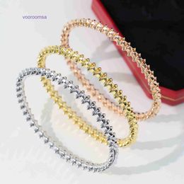 Designer Jewelry Car tires's Classic Bangles Bracelets For Women and Men Fashionable New Product Lucky Snap Gear Bracelet Womens Bare Body Wil With Original Box