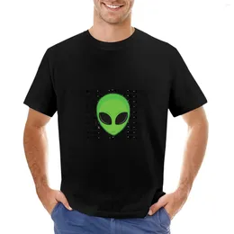 Men's Polos Humans Aren't Real' Alien T-Shirt Prints - Make A Statement In Style! Summer Clothes Mens T Shirt