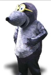 Costumes Custom Newly designed Gray mouse monster mascot costume Adult Size free shipping