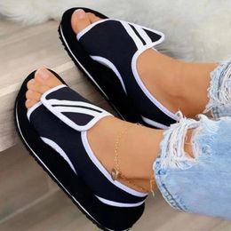 Sandals Summer Slippers Women Mesh Platform Shoes Woman Ladies Slides Soft Flats Outdoor Beach Sandalias Plus Size