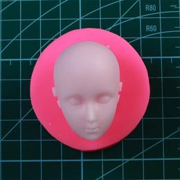 Baking Moulds 3D Men Head Chocolate Mould Baby Face Silicone Mould Cake Decorating Fondant Kitchen DIY Cartoon Figre/Cake Tools T0921