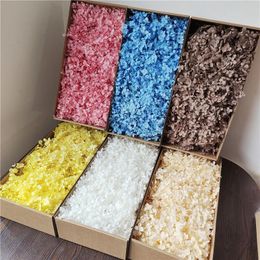 100gBox Anna Eternal Hydrangea Dried Flower Plant Preserved Fresh Material Wedding Party Home Decoration Accessories 240103
